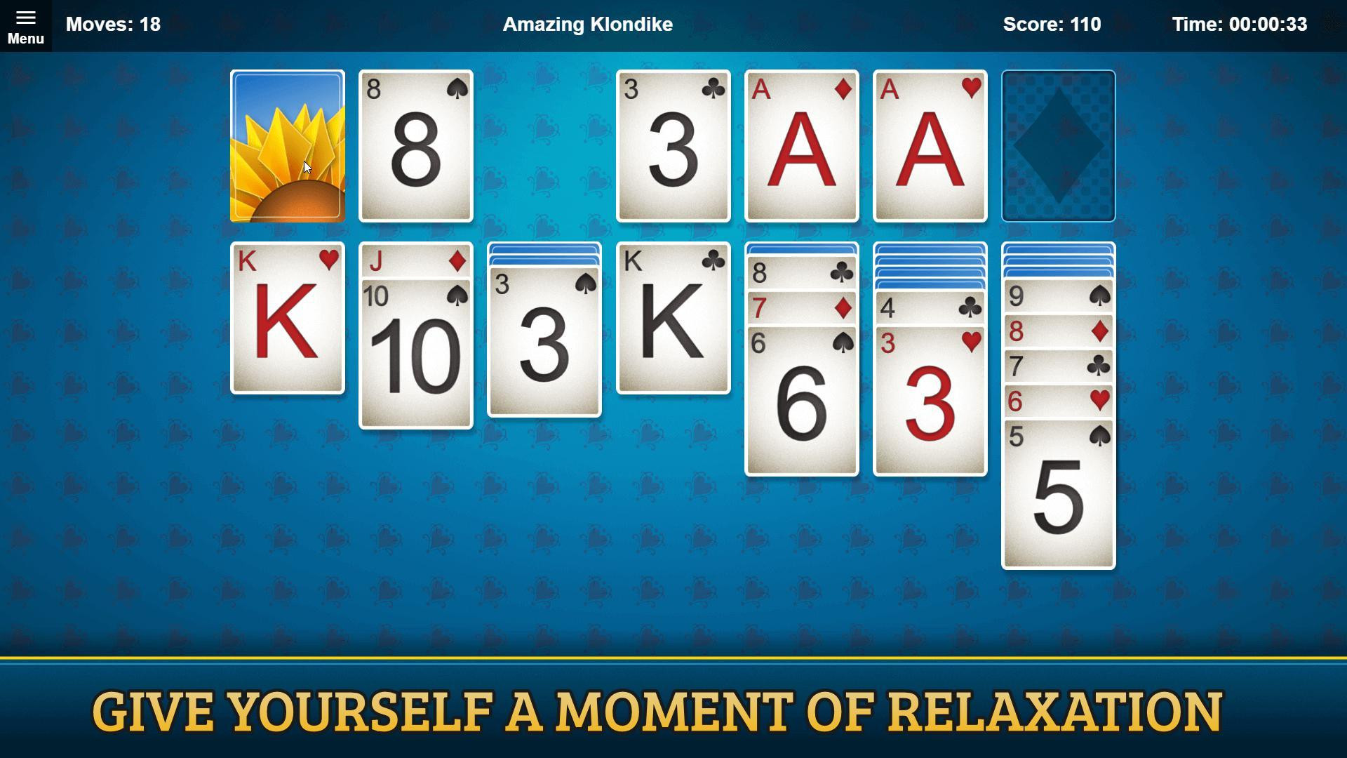 Amazing Klondike Solitaire (itch) - кадр 2