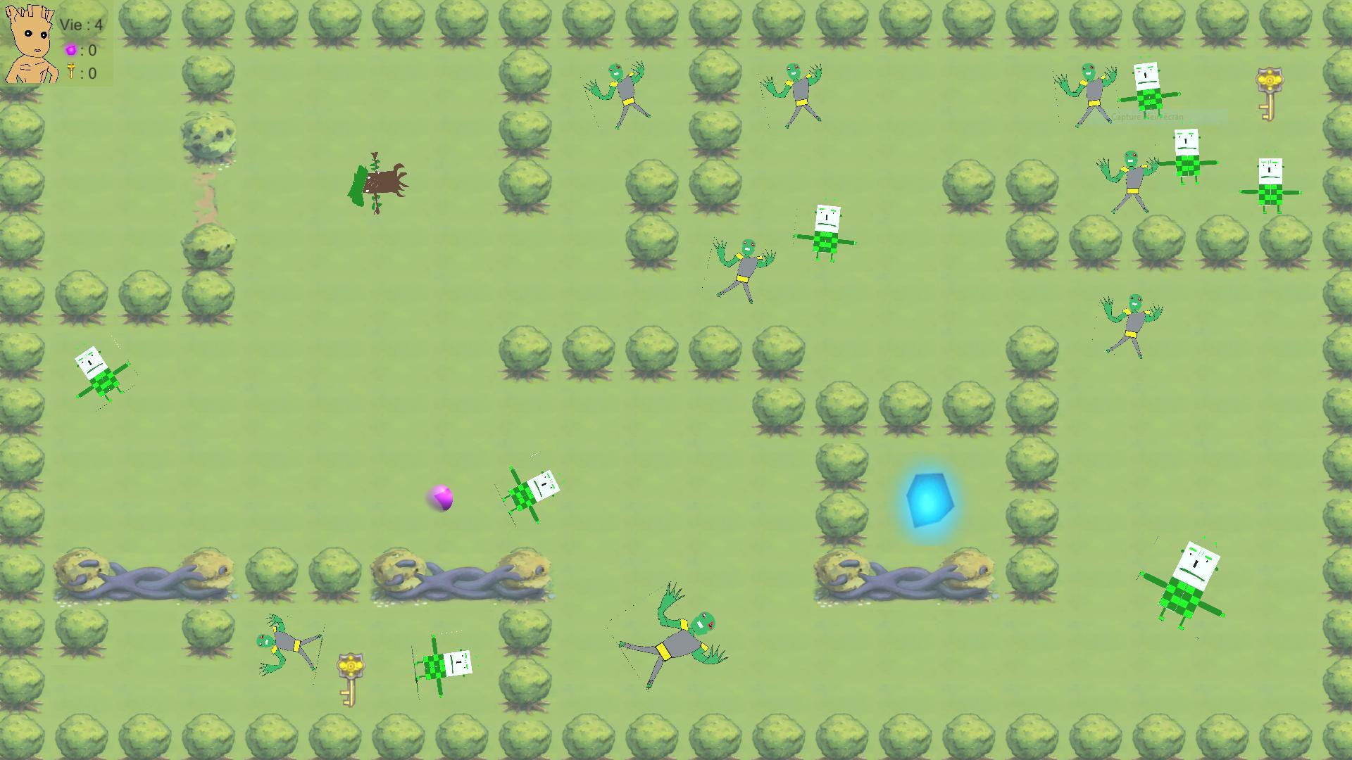 Magical Tree "Boy" VS Aliens & Robots (itch) - кадр 1