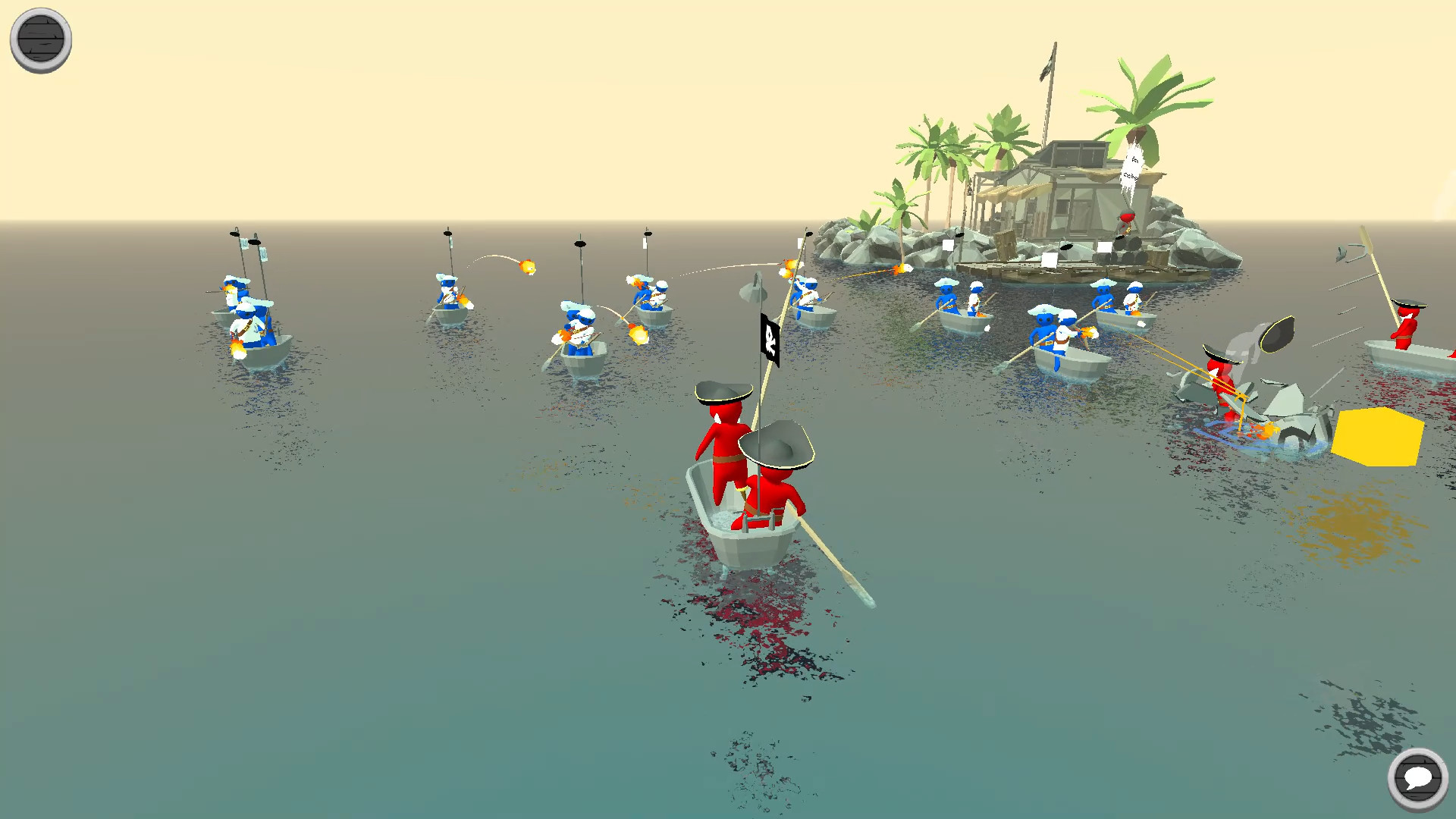 Stupid Raft Battle Simulator - кадр 5