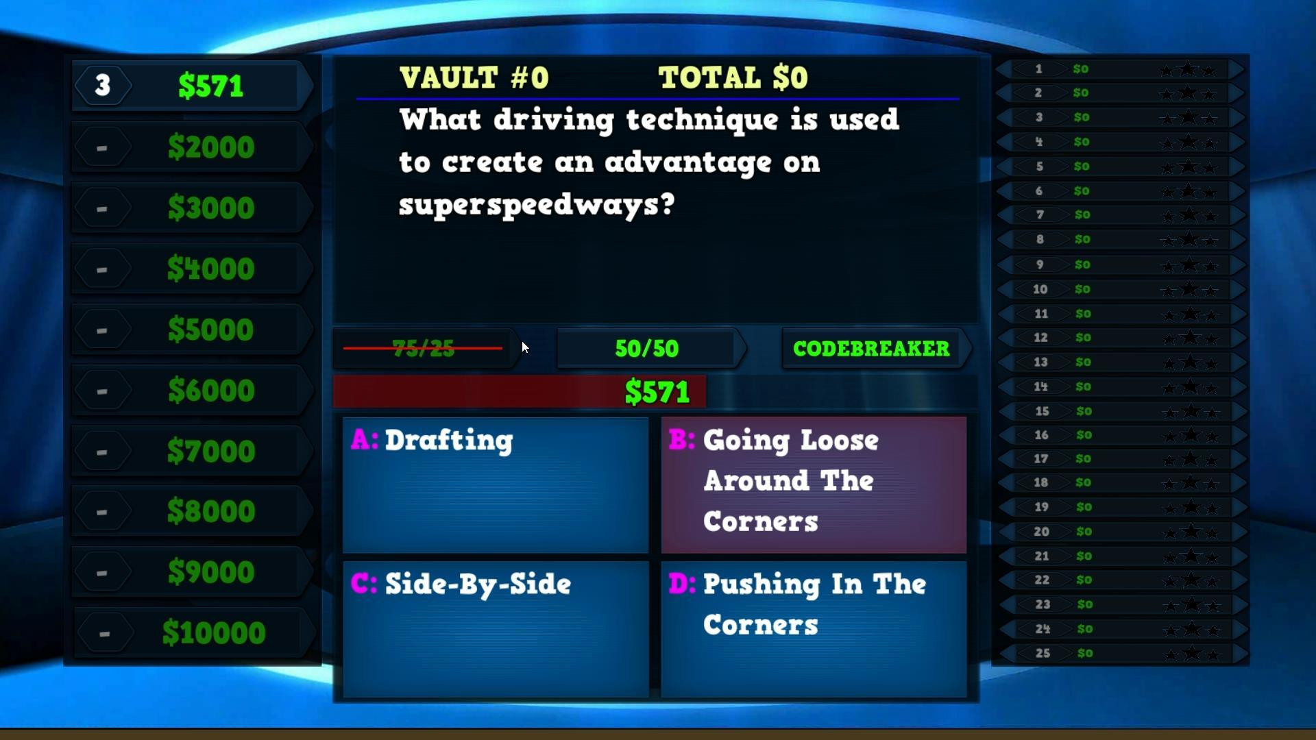 Trivia Vault: Auto Racing Trivia - кадр 2