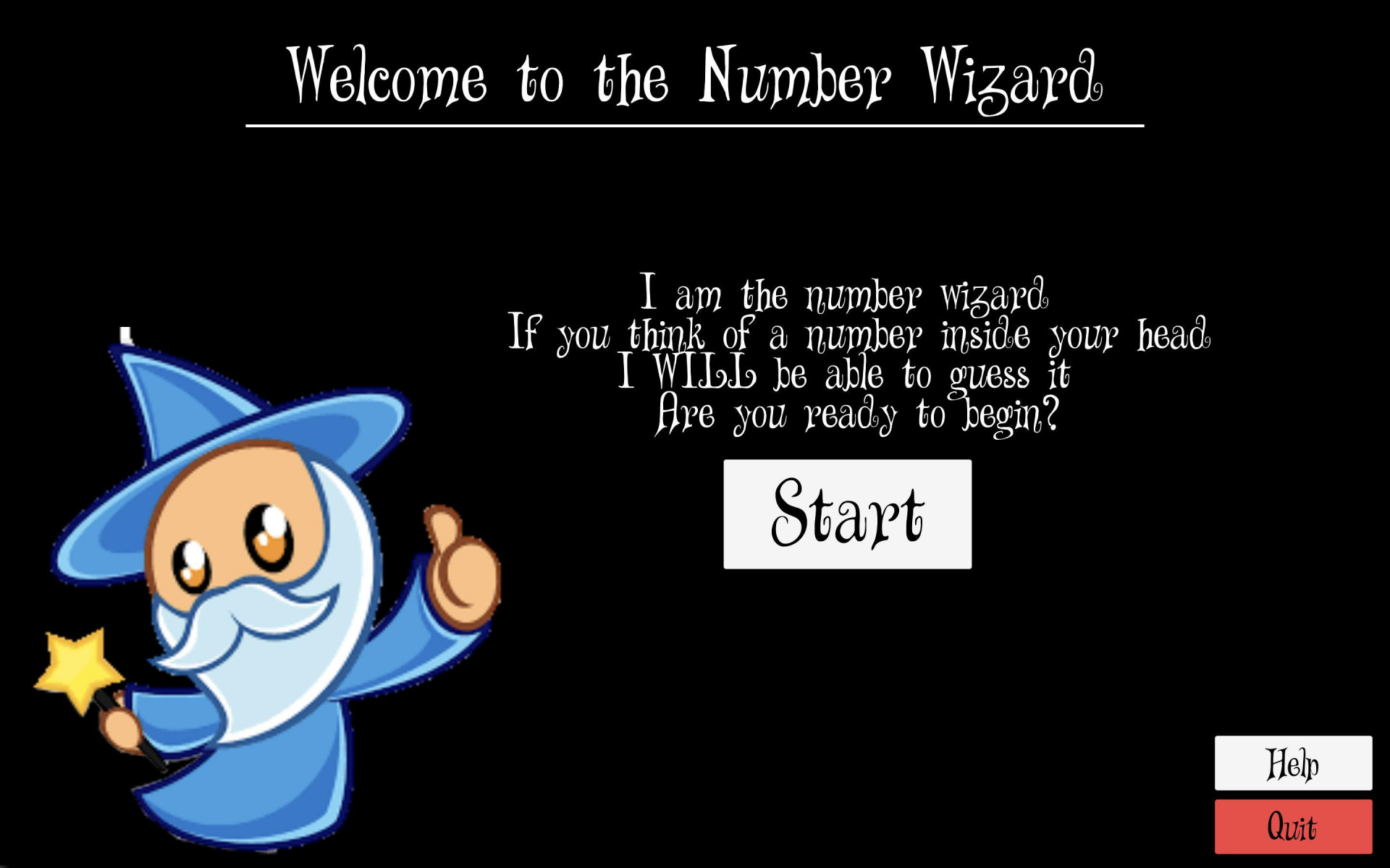 The Number Wizard (itch) - кадр 1