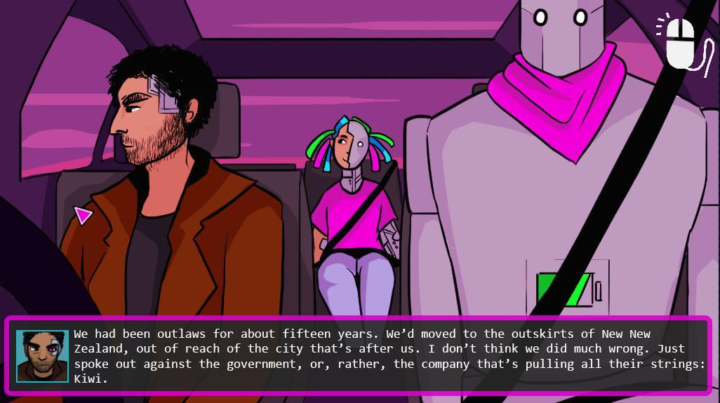 25 days on a cyberpunk roadtrip (itch) - кадр 2