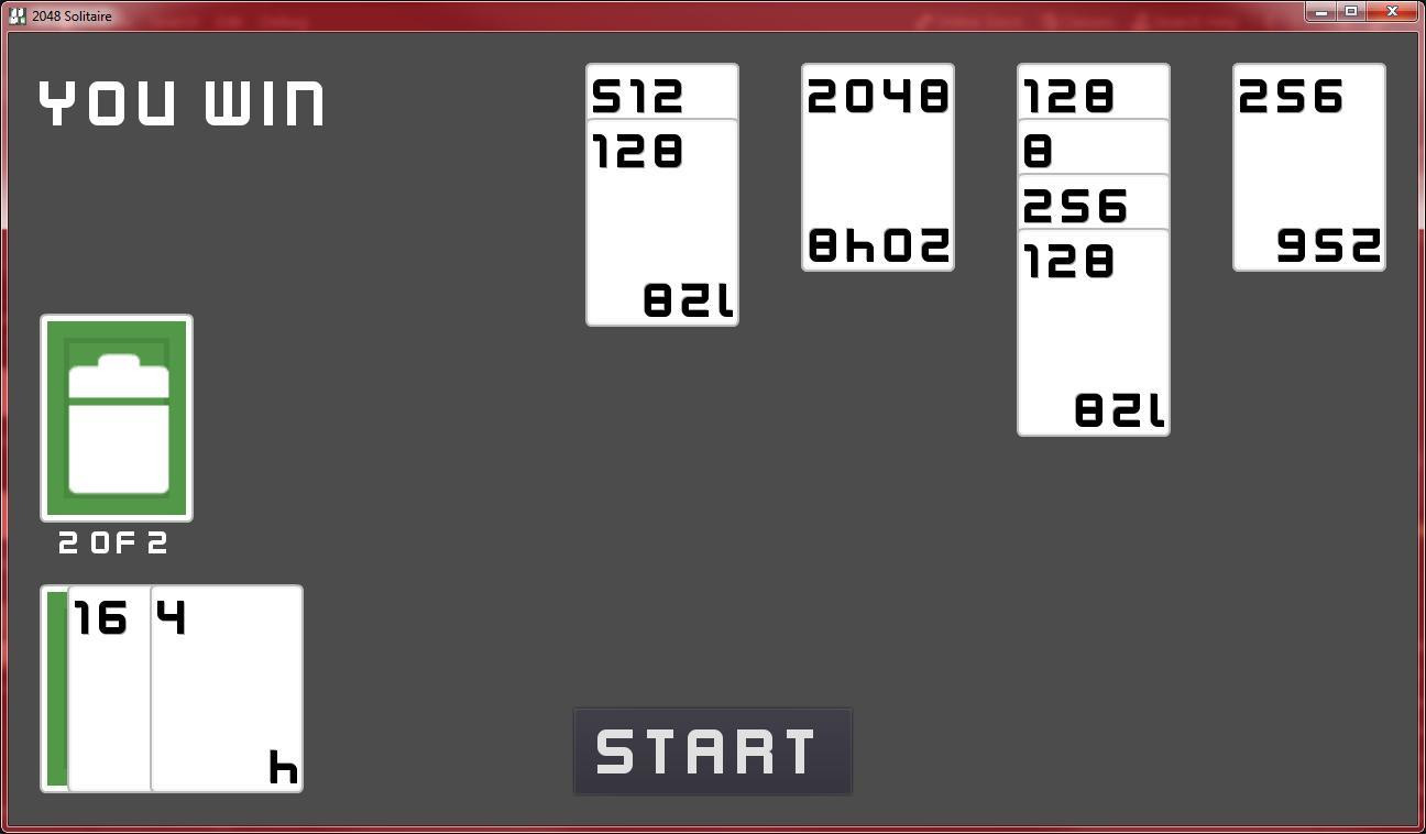 2048 Solitaire (itch) - кадр 4