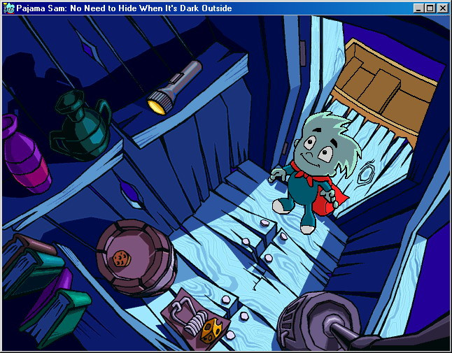 Pajama Sam in "No Need to Hide When It's Dark Outside" - кадр 7