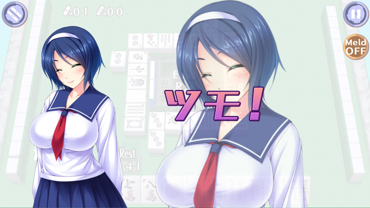 Mahjong Pretty Girls Battle: School Girls Edition - кадр 9