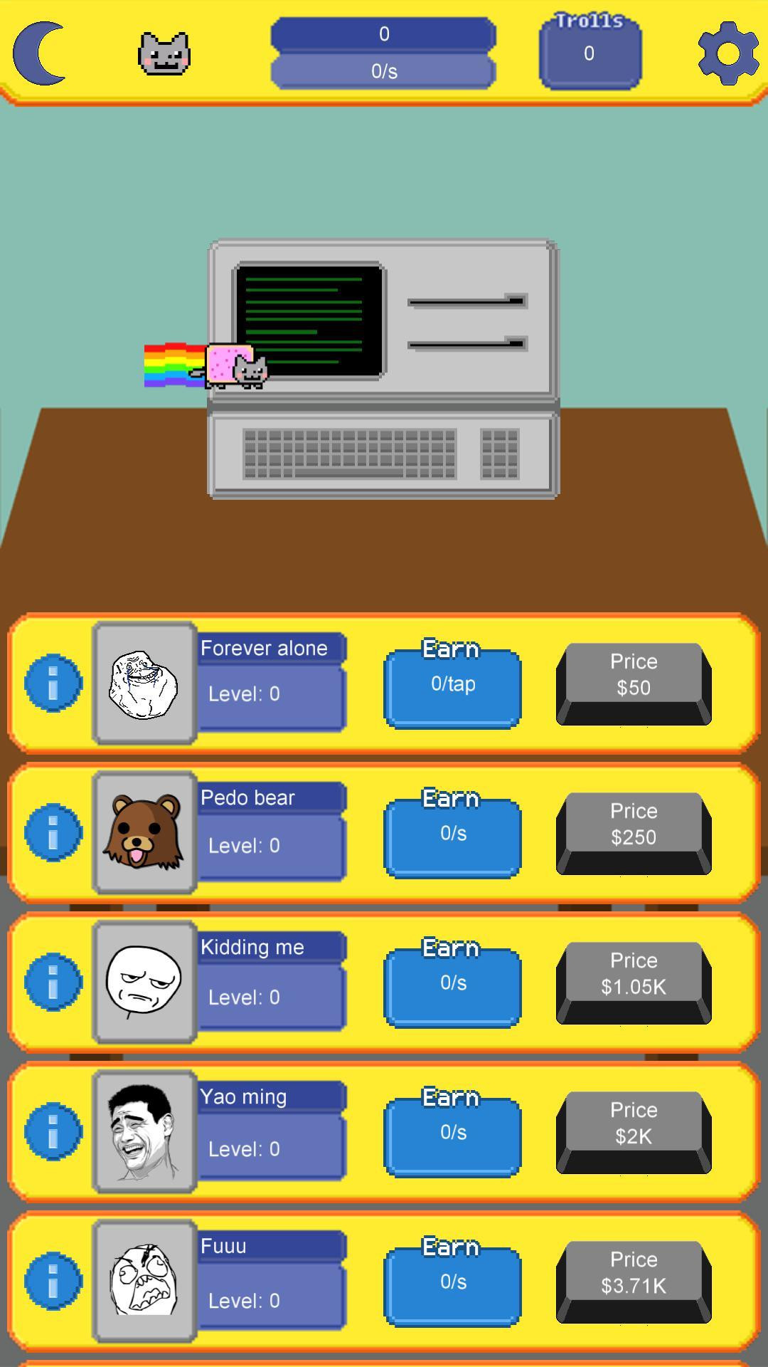 Meme Clicker (itch) - кадр 1