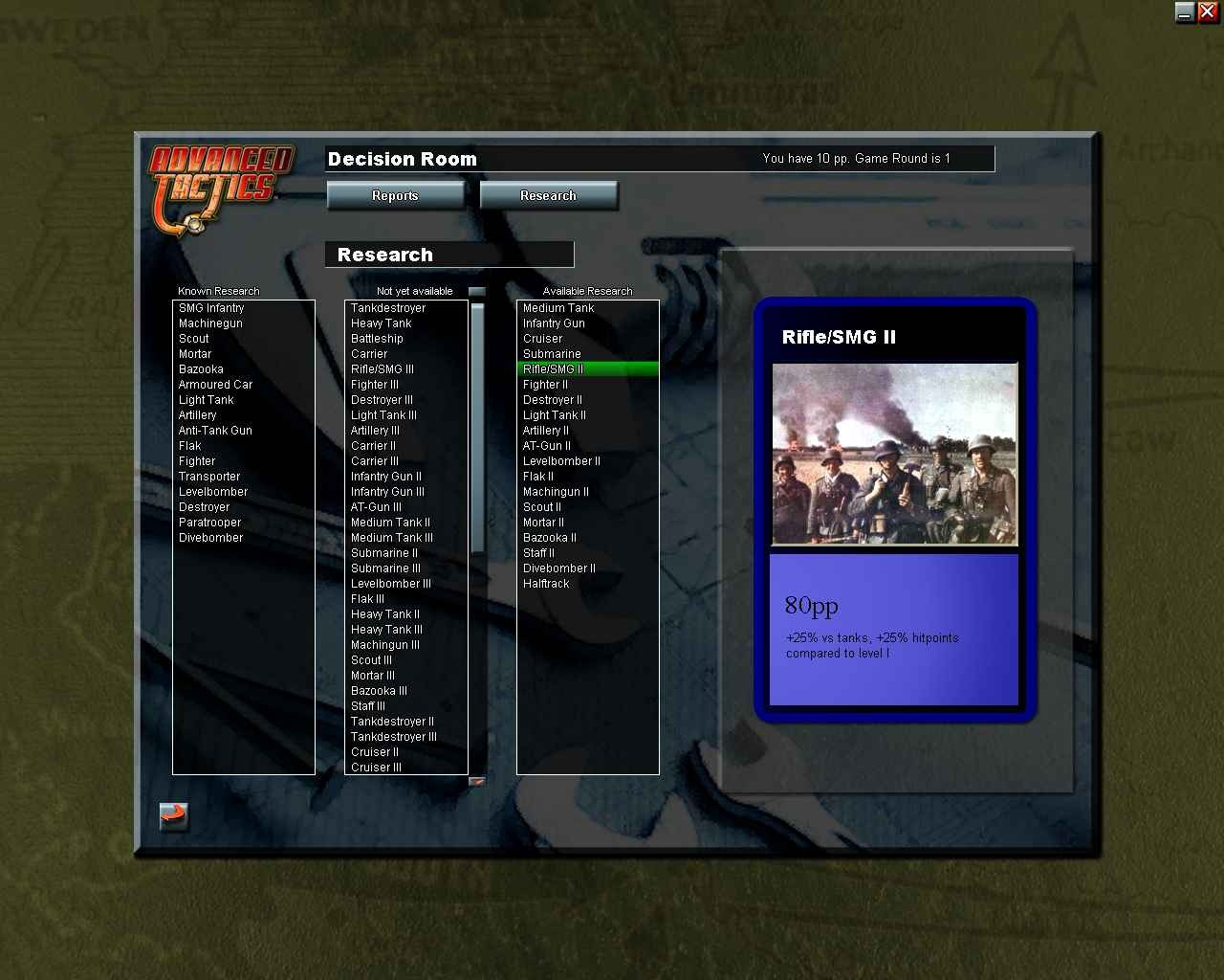 Advanced Tactics: World War II - кадр 12