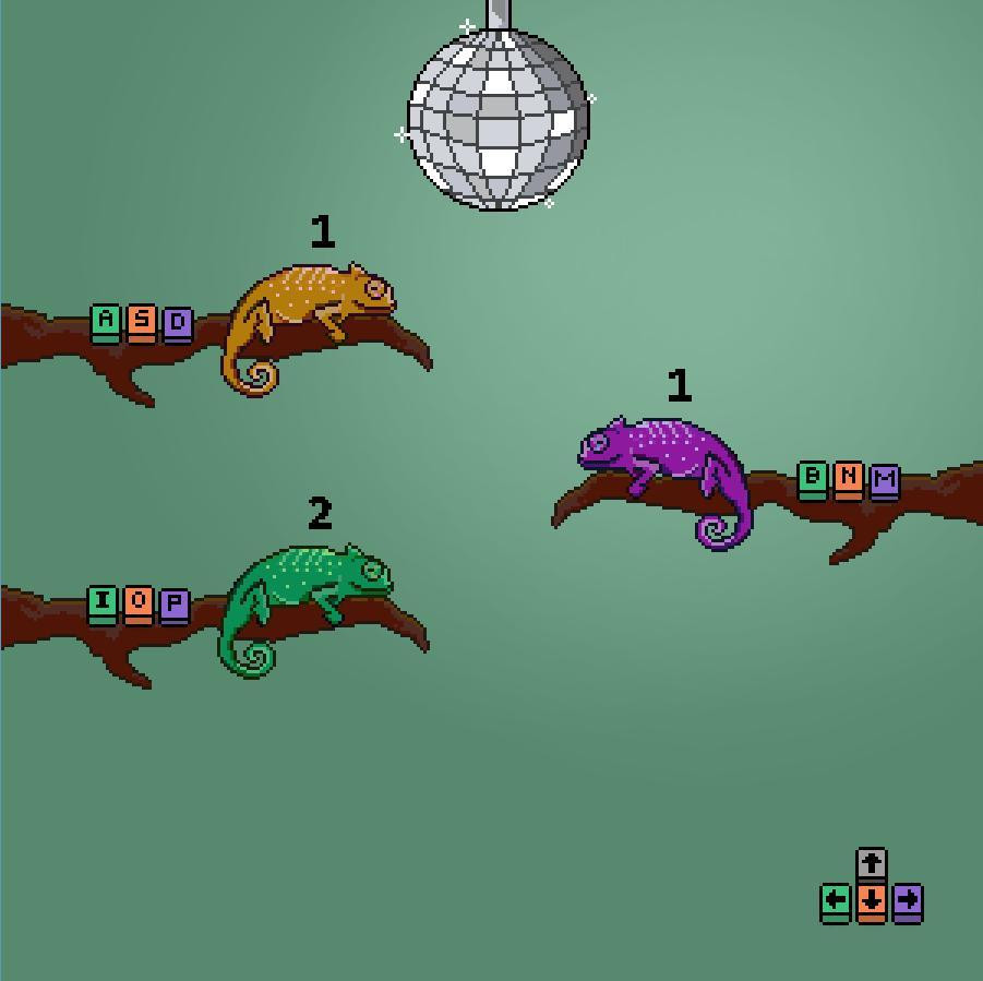 Chameleon Party (itch) - кадр 2