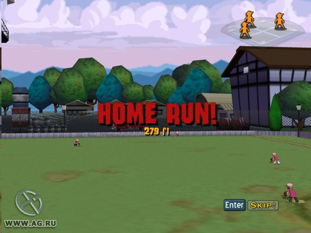 Backyard Baseball 2007 - кадр 4
