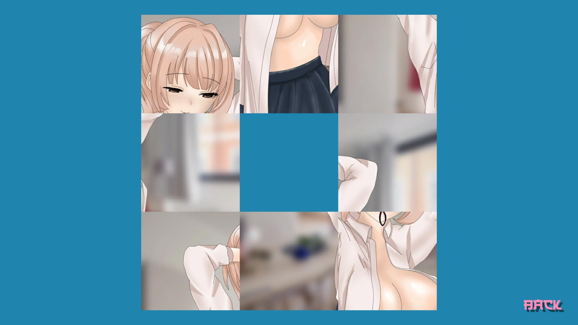 Hentai Sakura Puzzle - кадр 4