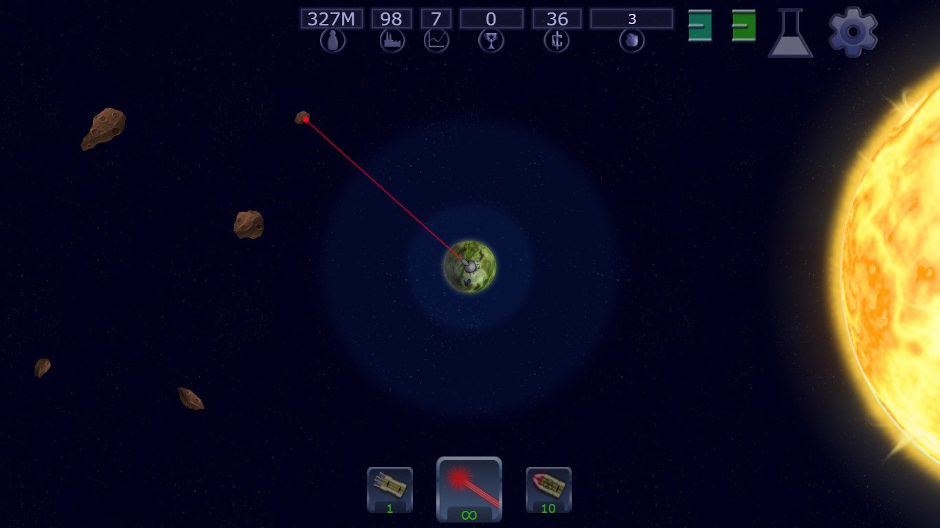 Asteroid Deflector XL - кадр 2
