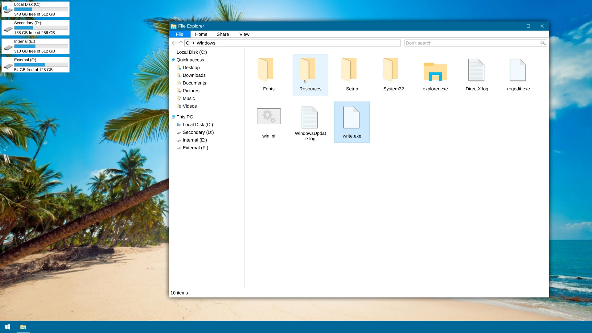 Space Invader - File Explorer Edition (itch) - кадр 1