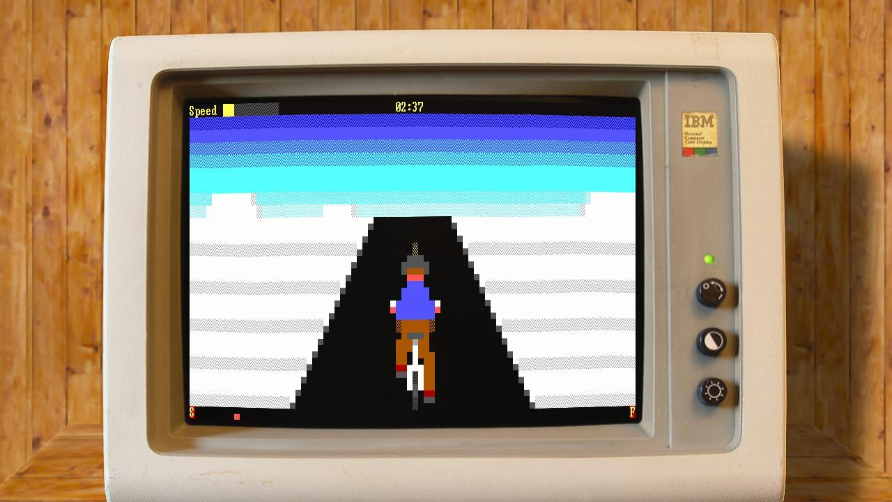 Bicycle Simulator 1984 (itch) - кадр 2