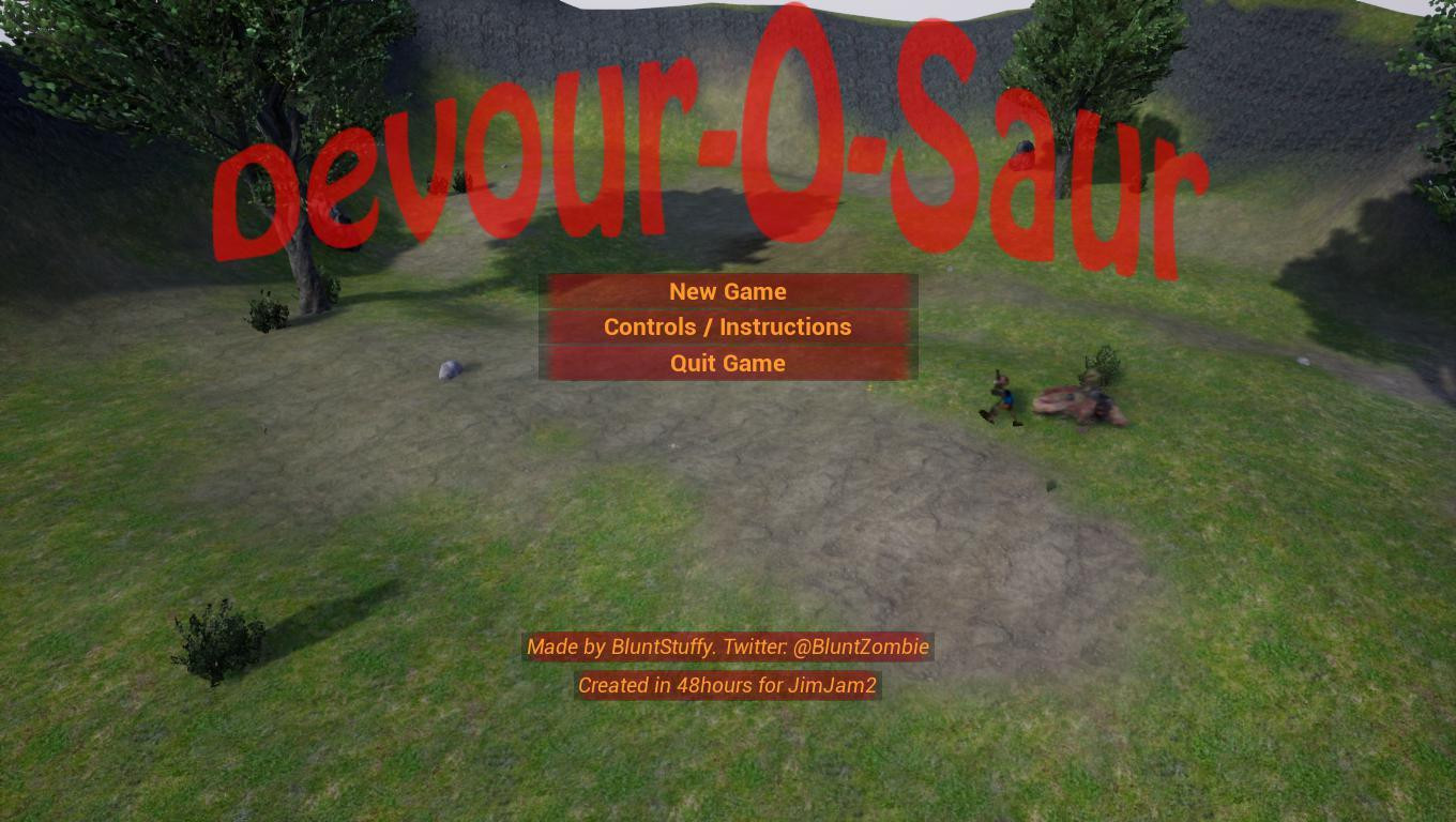 Devour-O-Saur (itch) - кадр 2