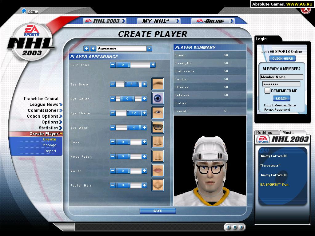 NHL 2003 - кадр 6