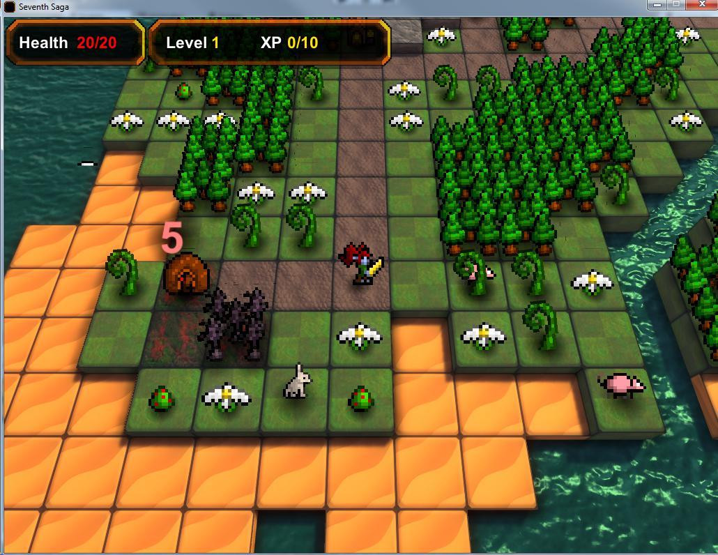 Seventh Saga (7DRL) (itch) - кадр 3