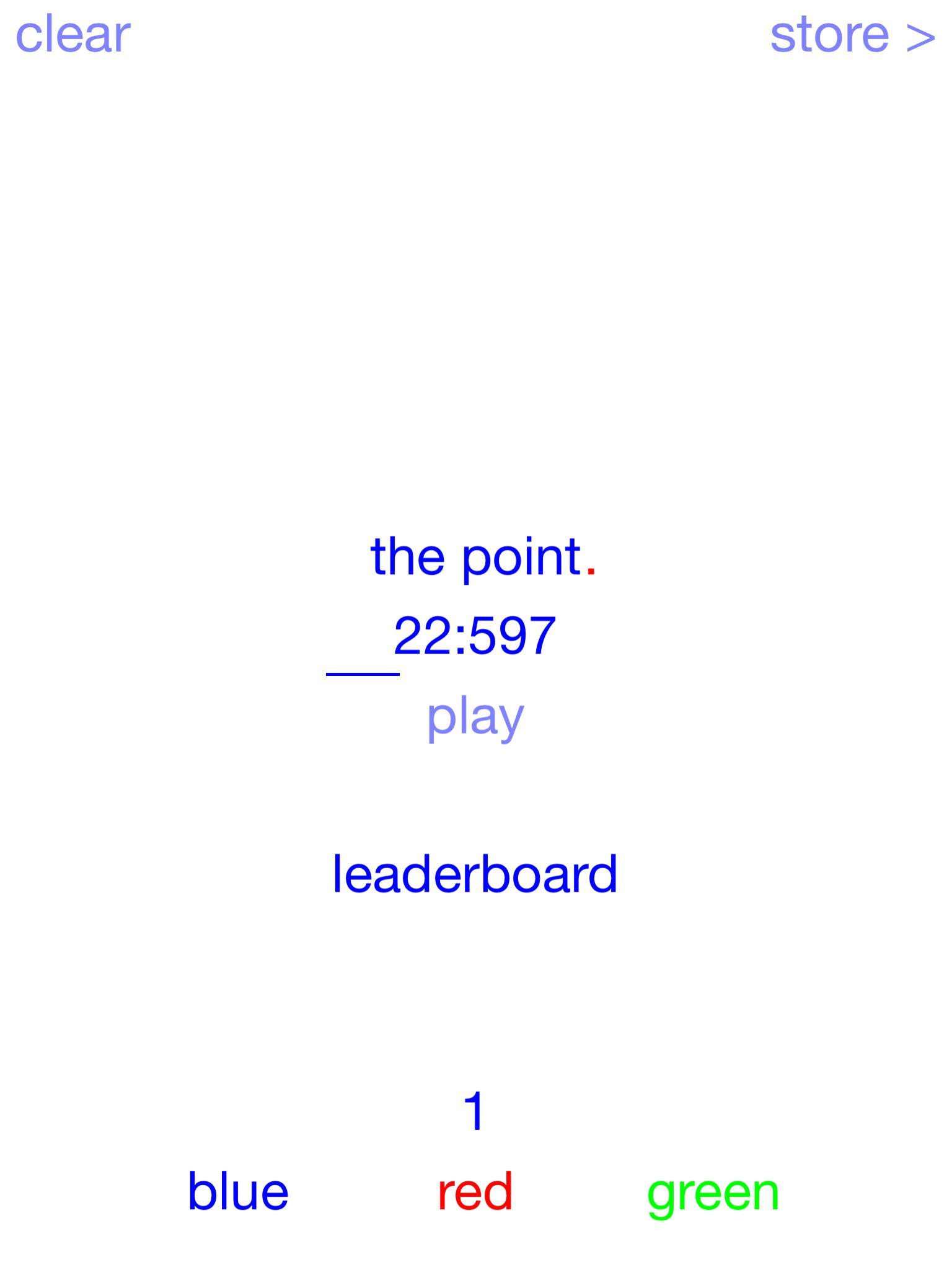 the point. (itch) - кадр 4