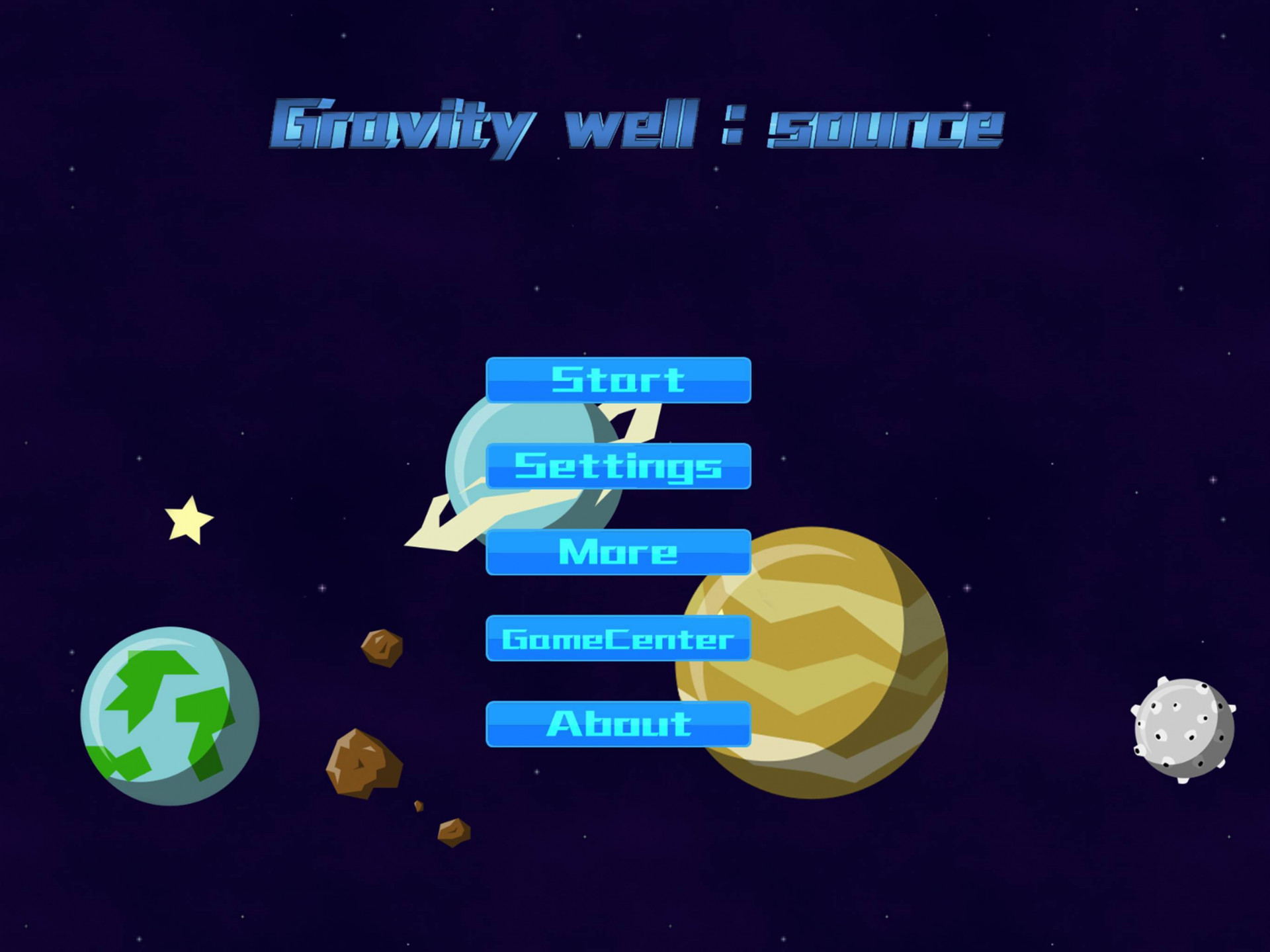 Gravity well:source (itch) - кадр 3