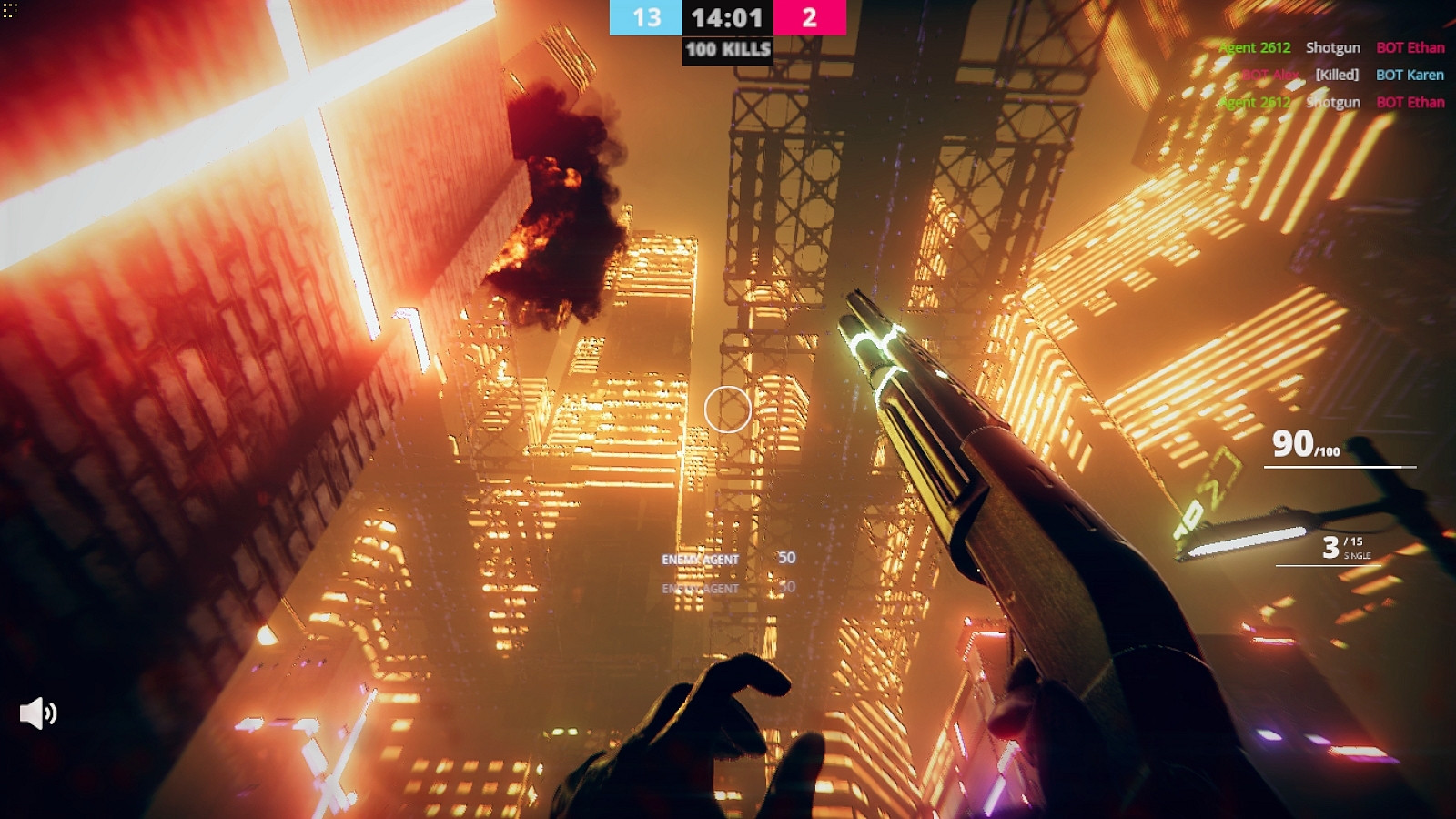 Close Quarters Neon (itch) - кадр 7
