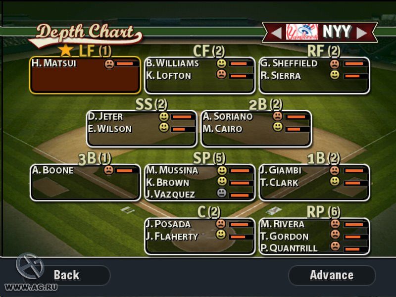 MVP Baseball 2004 - кадр 11
