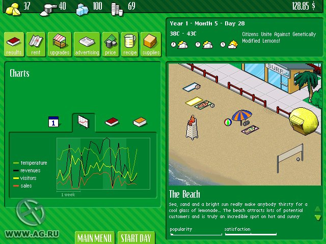 Lemonade Tycoon - кадр 5