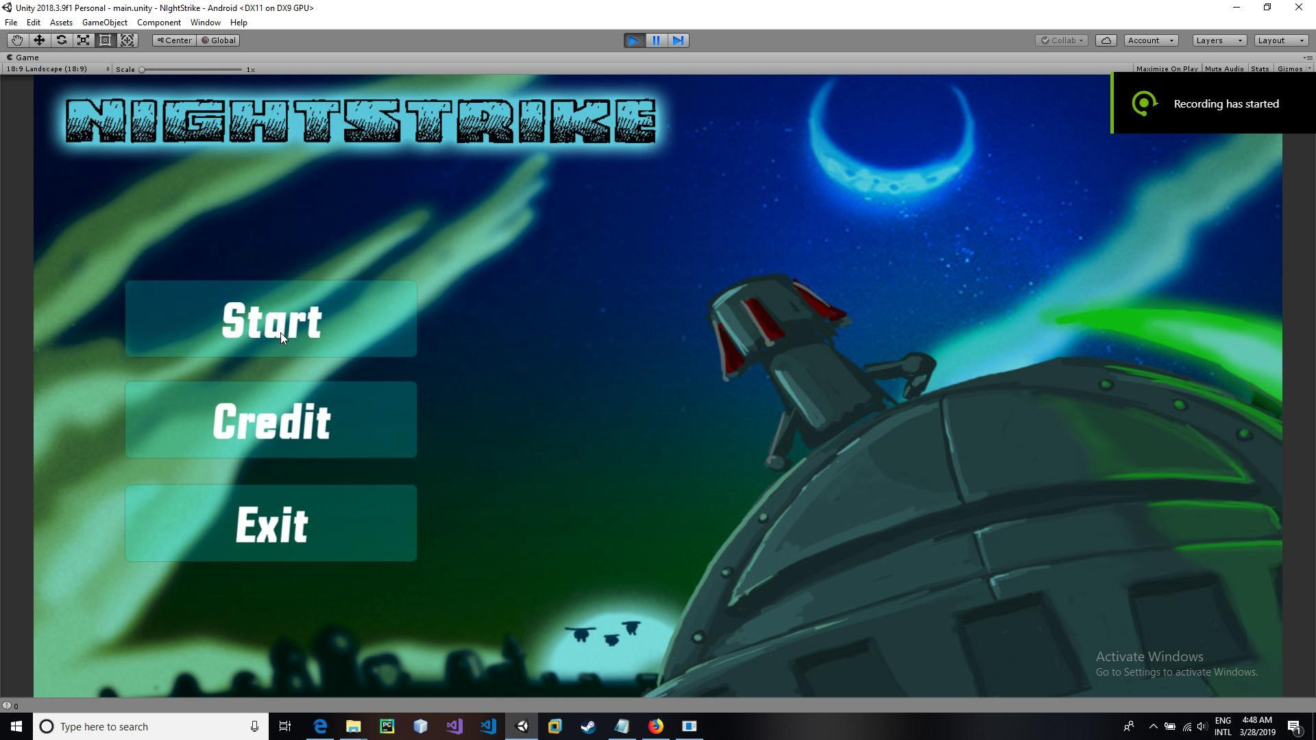 NightStrike Game Online (itch) - кадр 4