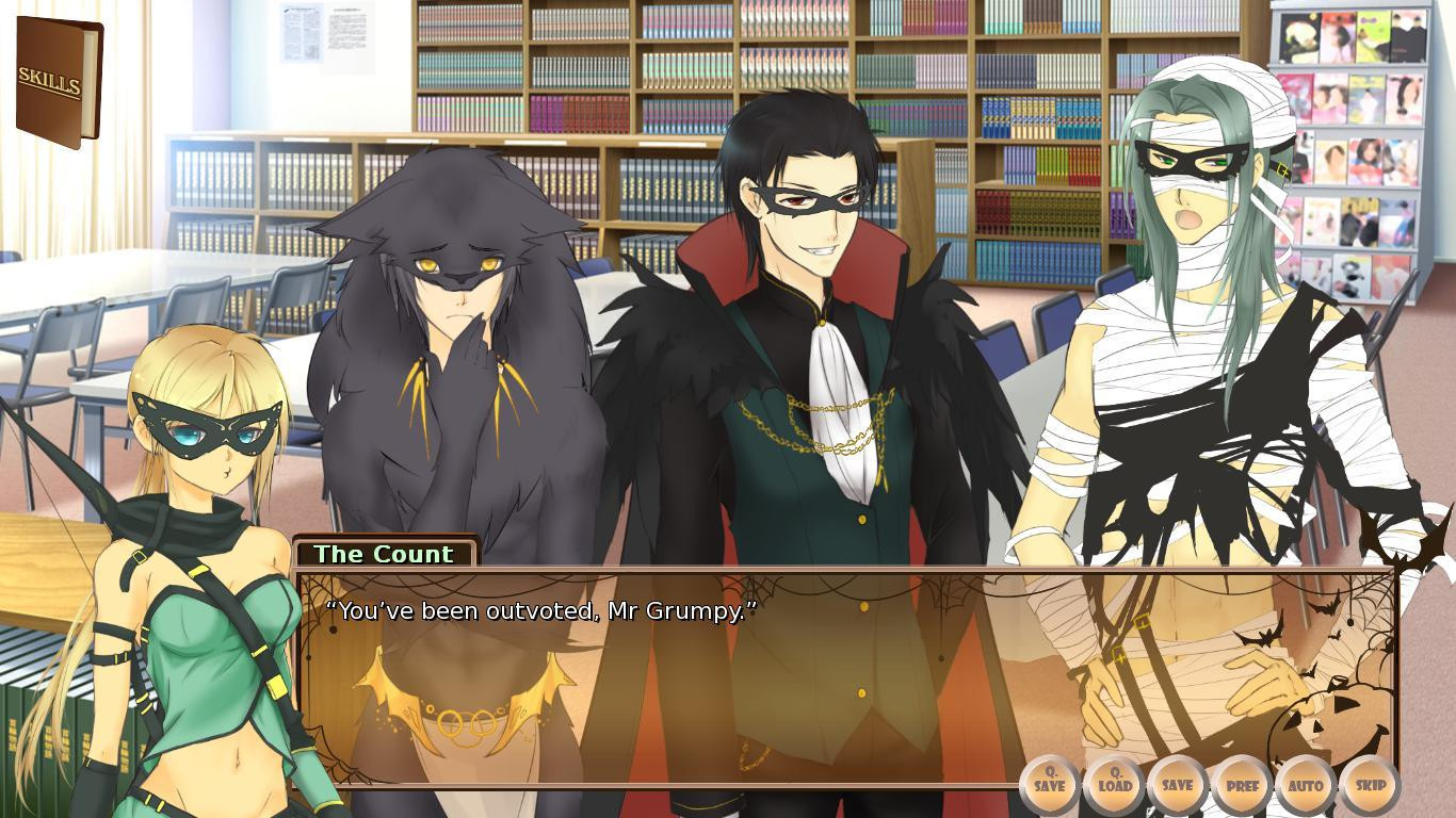 Halloween Otome (itch) - кадр 3