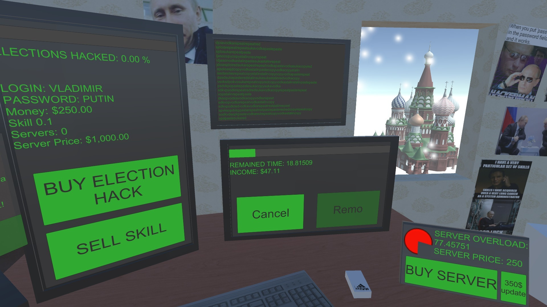 HACKERMEN: VLADIMIR EDITION (itch) - кадр 2