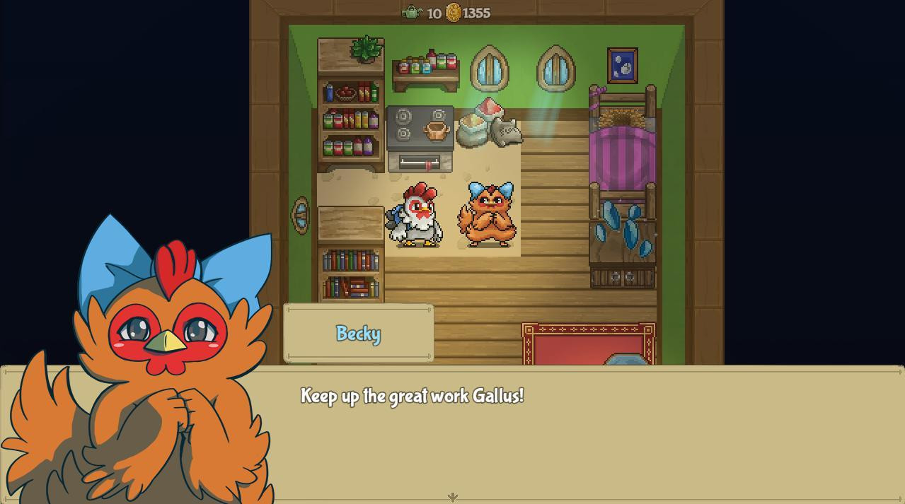 Gallus: Bazaar Eggscapade (itch) - кадр 2