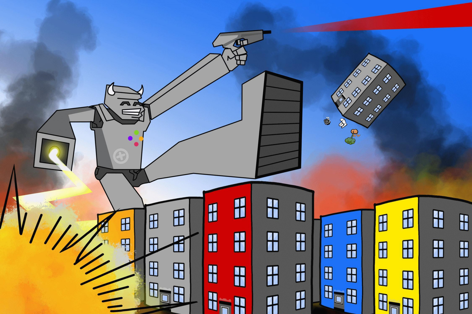 Accidental Kaiju (itch) - кадр 2