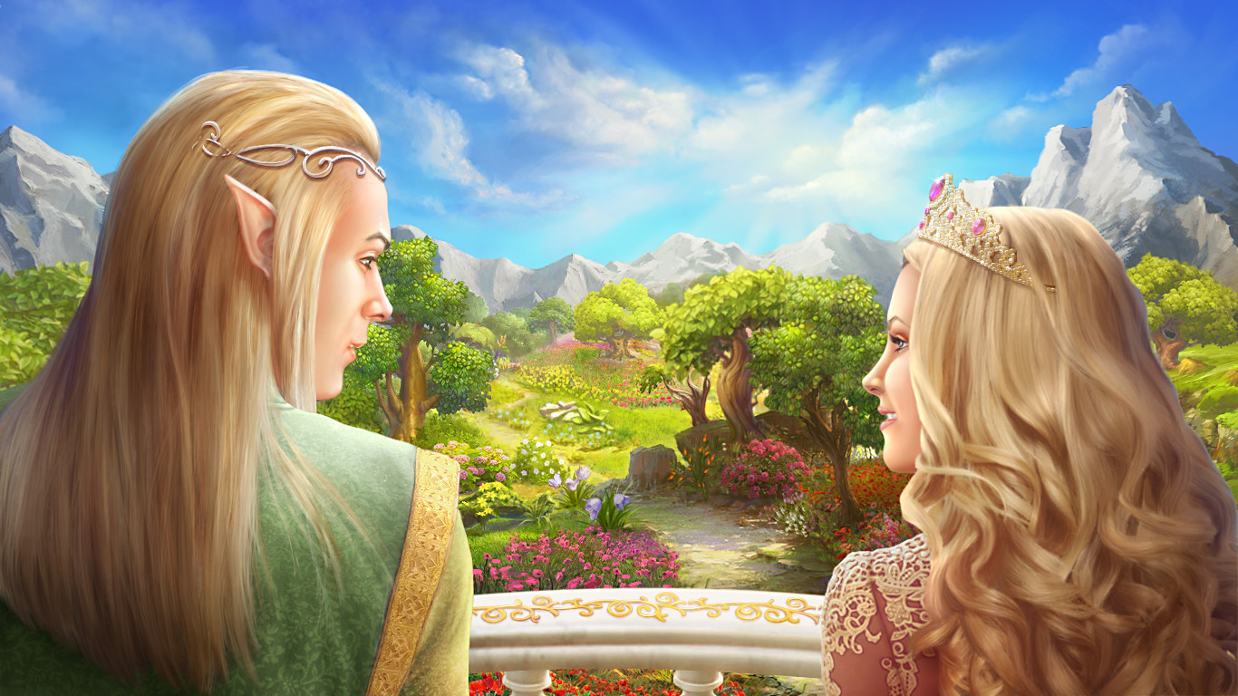 Happy Empire - A Bouquet for the Princess - кадр 3