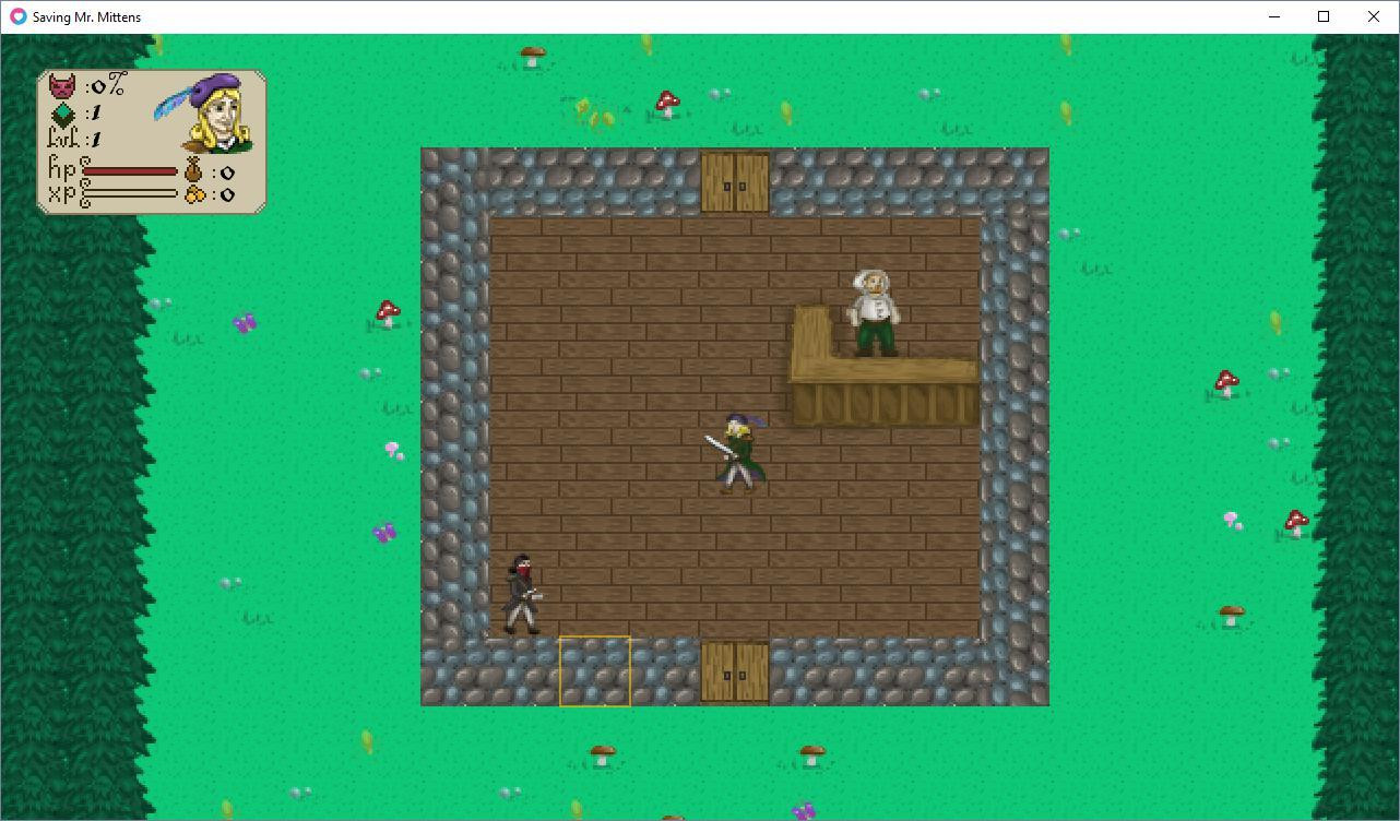 Saving Mr. Mittens (itch) - кадр 2