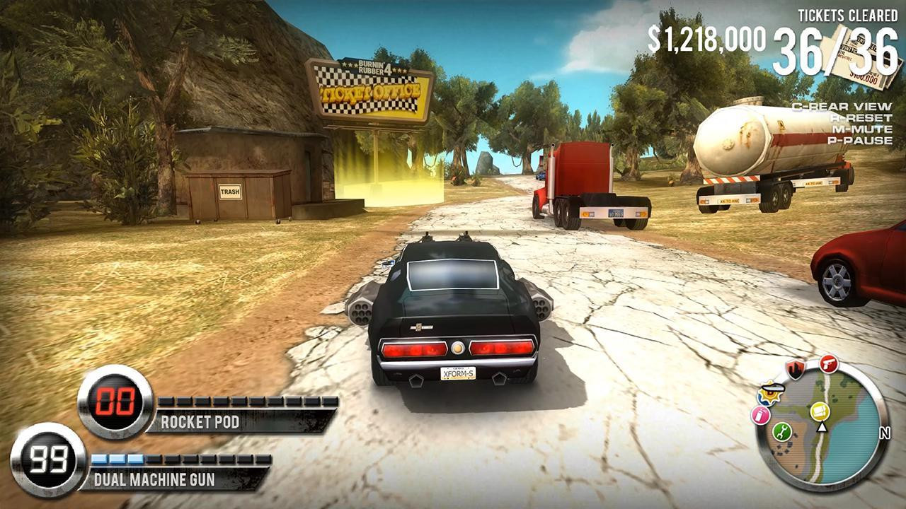 Burnin' Rubber 4 (itch) - кадр 6