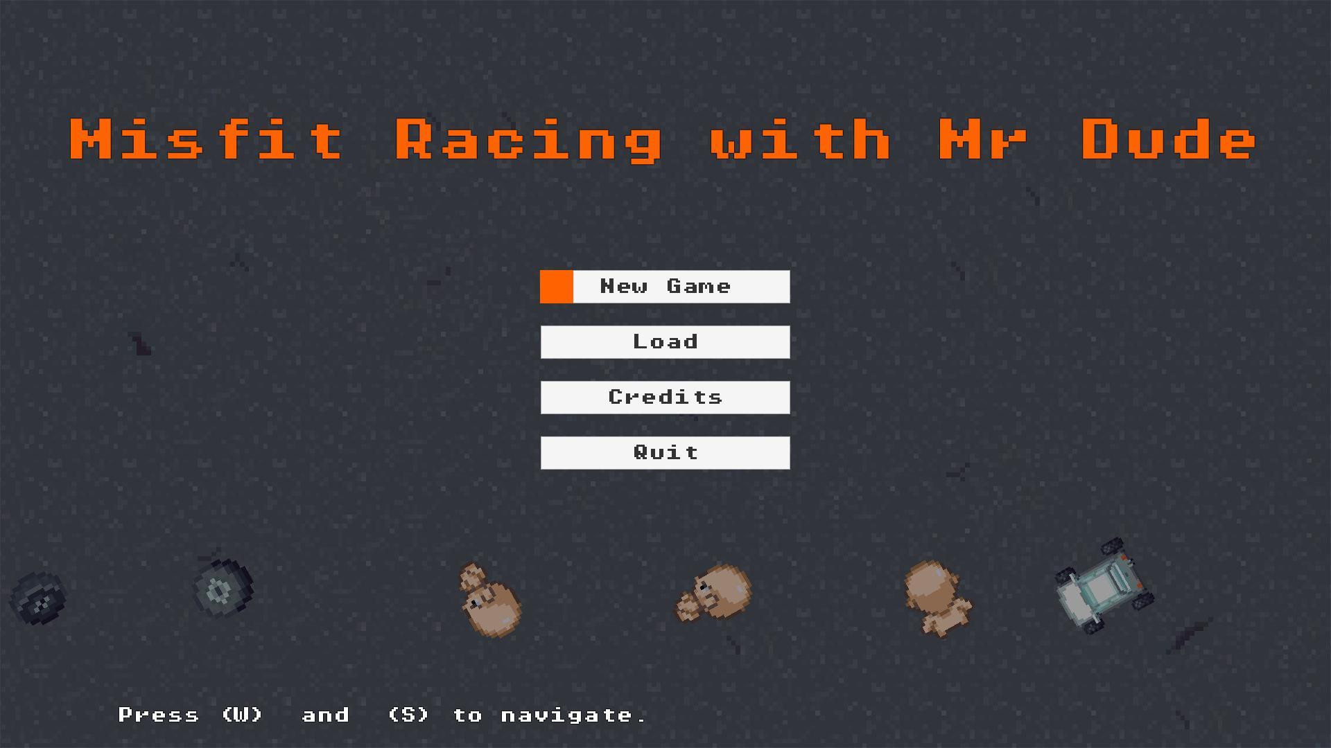 Misfit Racing with Mr Dude (itch) - кадр 1