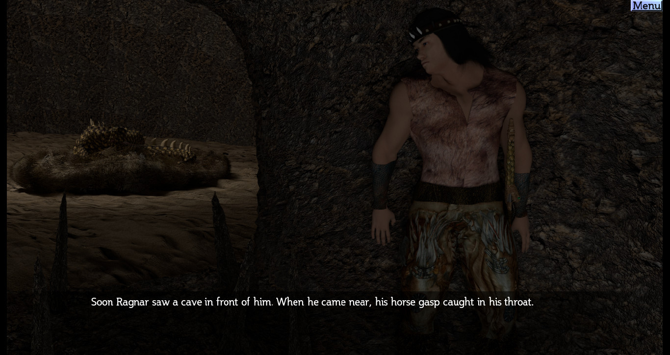 The Barbarian and the Subterranean Caves - кадр 4