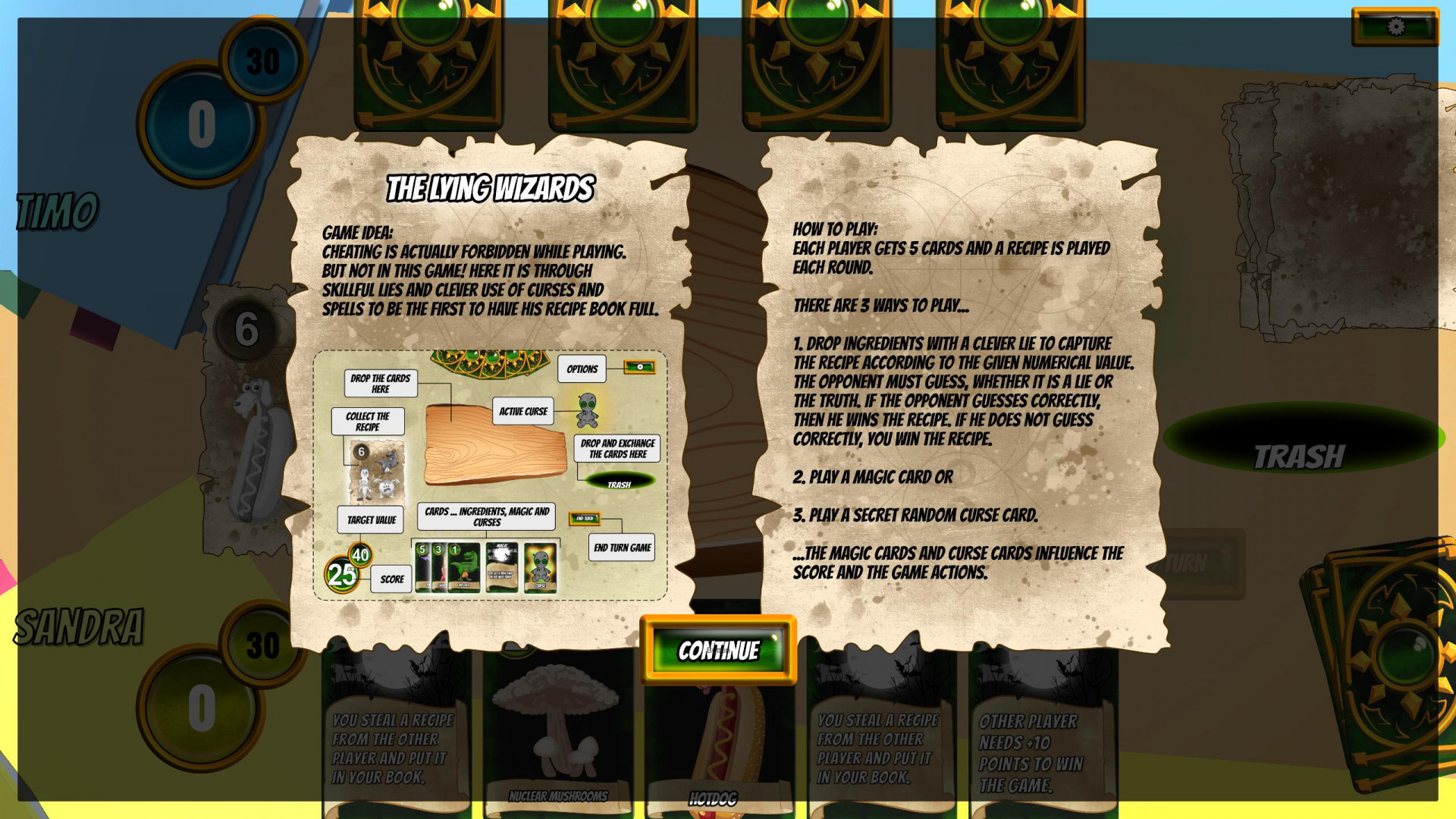 the lying wizards (itch) - кадр 1
