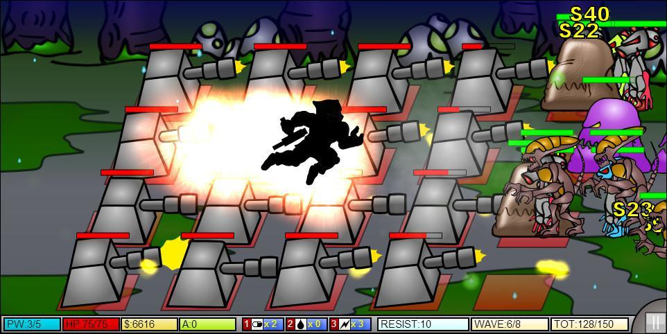 Cyborg Ninja vs Aliens (itch) - кадр 2