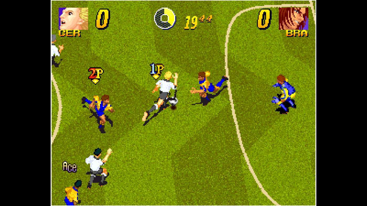 ACA NEOGEO PLEASURE GOAL: 5 ON 5 MINI SOCCER - кадр 1