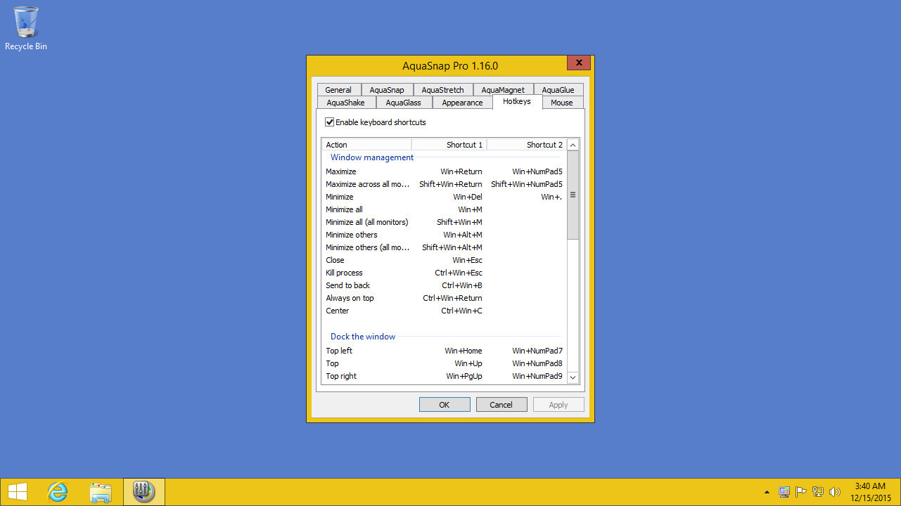 AquaSnap Window Manager - кадр 5