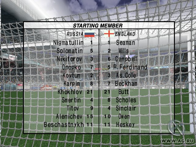 International Superstar Soccer 3 - кадр 5