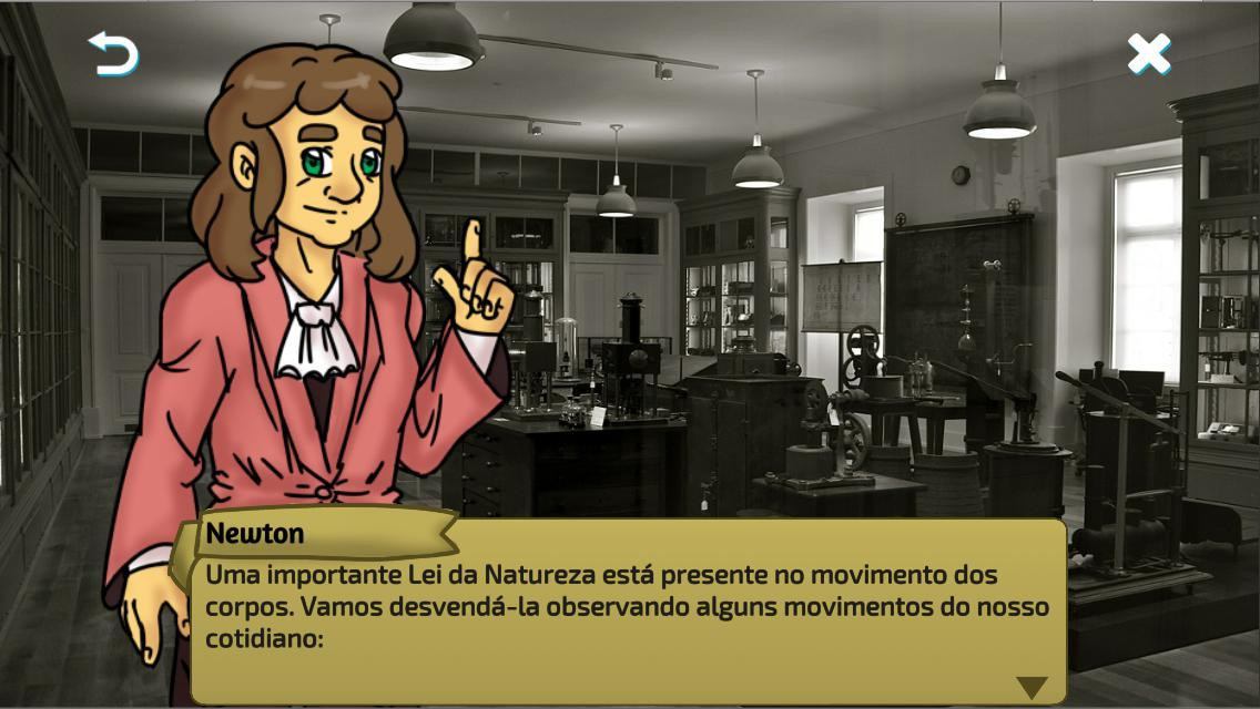 Leis de Newton (itch) - кадр 1