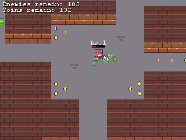 Adventures of Mr Blocky (itch) - кадр 2