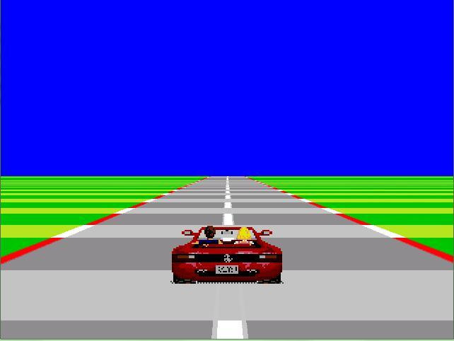 Pseudo 3d road (itch) - кадр 1