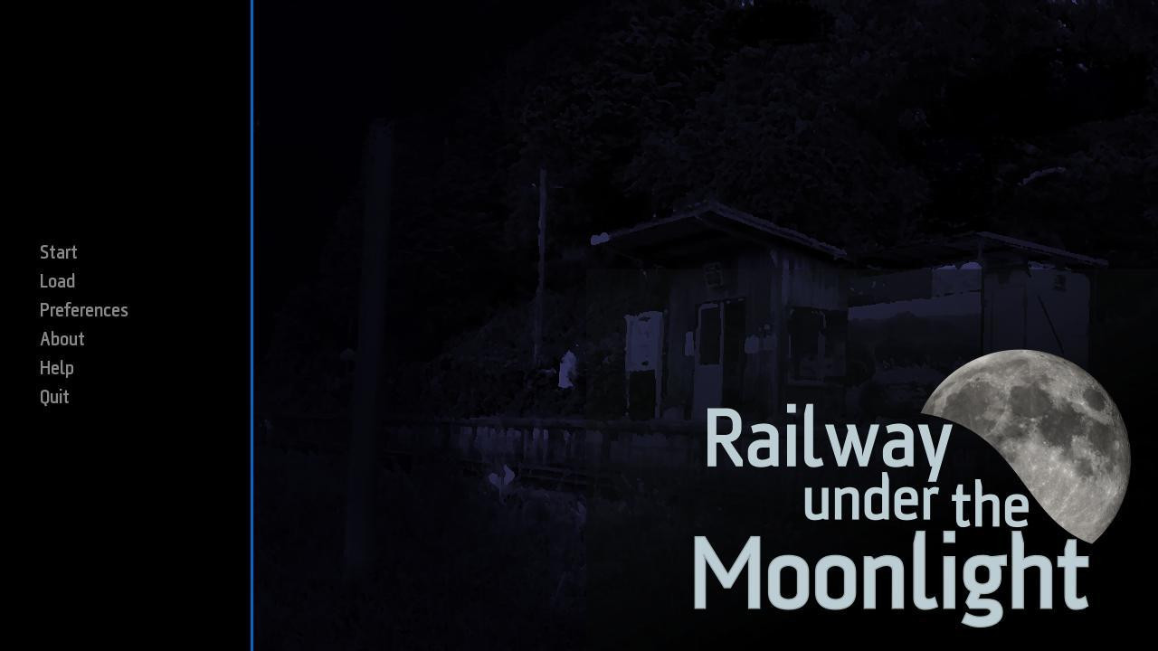 Railway under the Moonlight (itch) - кадр 1