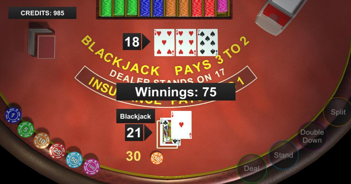 Blackjack Game (itch) - кадр 2