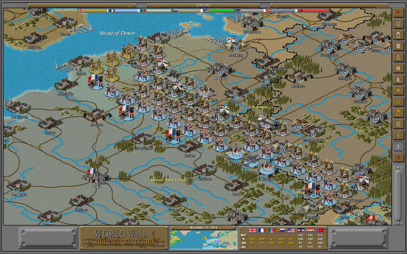 Strategic Command World War I: The Great War 1914-1918 - кадр 8