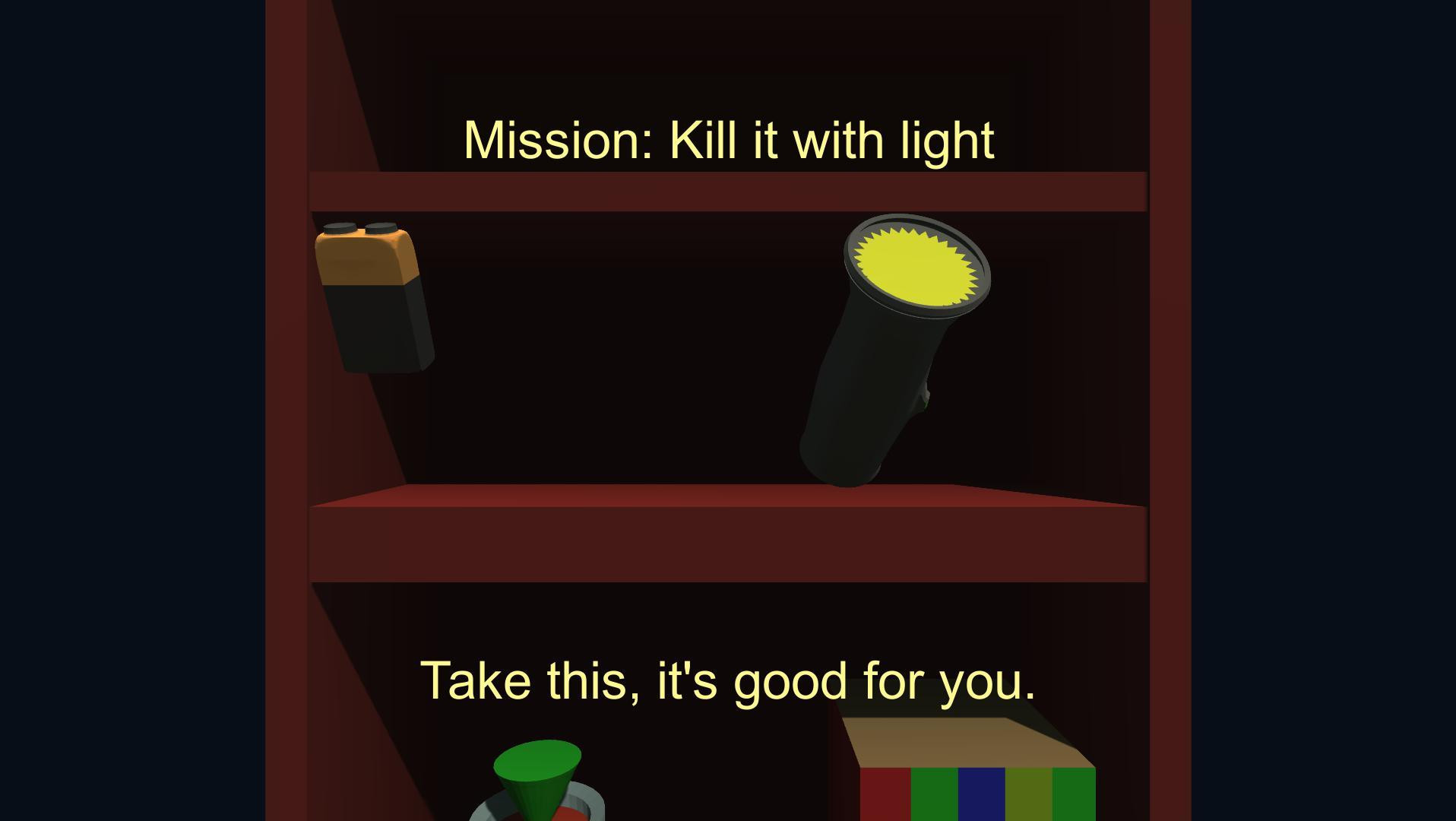 Kill it with light (itch) - кадр 2