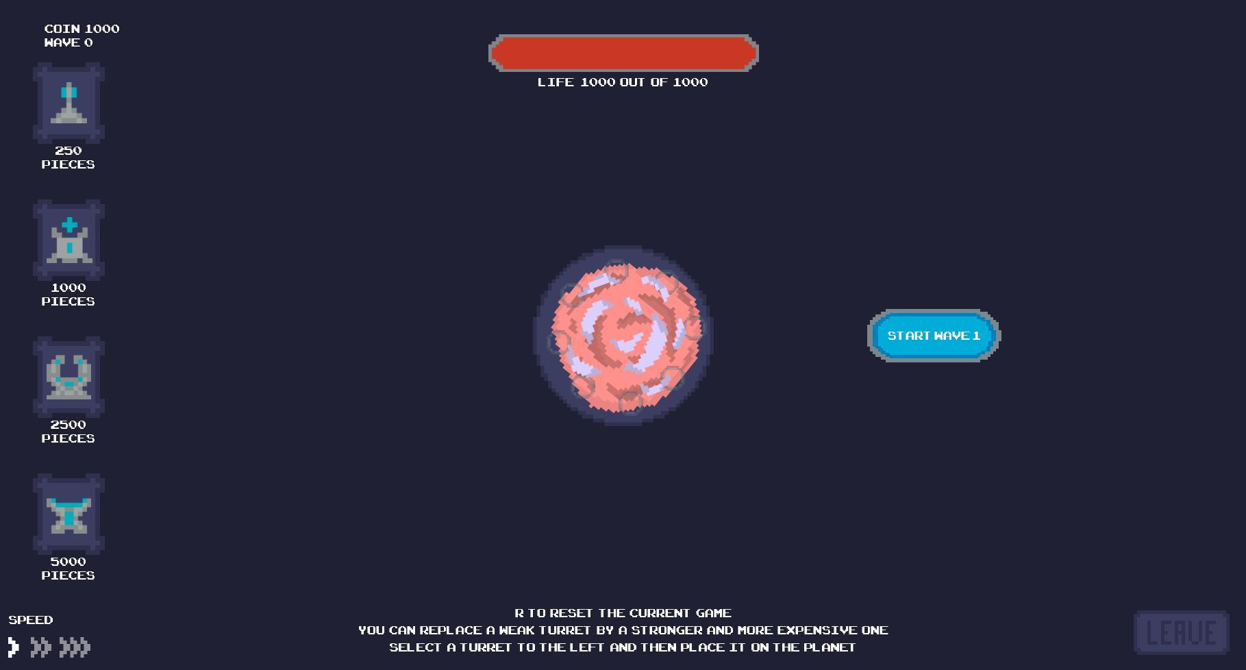 Planet Defender (itch) (siwrx) - кадр 2
