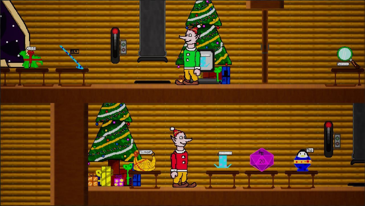 Santa's workshop puzzle escape (itch) - кадр 2