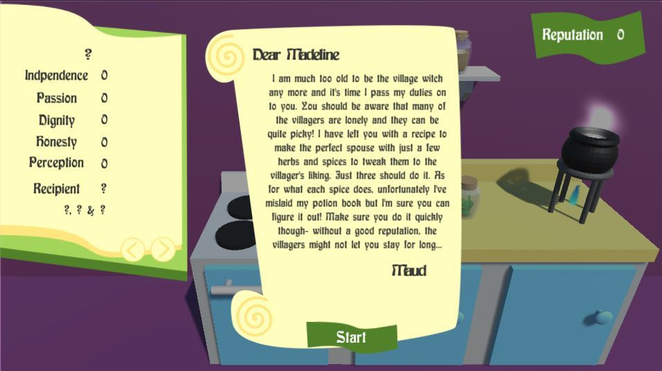 Madeline the Matchmaking Kitchen Witch - кадр 1